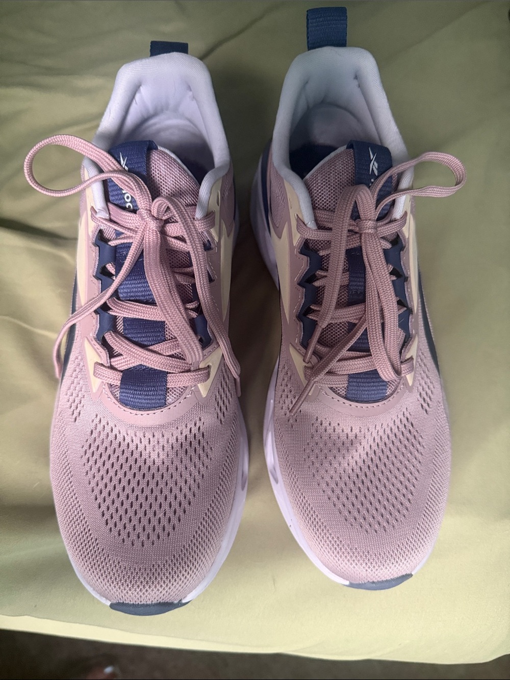 Reebok Women's Purple Lace-Up Sneakers